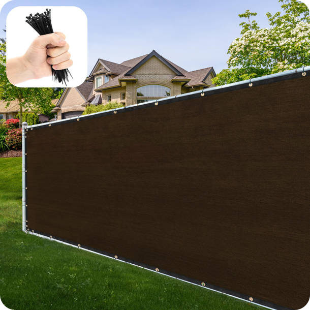 ZGR 5' X 1' Privacy Fence Screen Heavy Duty Windscreen Cover Shade Net